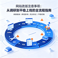 柳州建站-网站改版注意事项：从调研到平稳上线的全流程指南