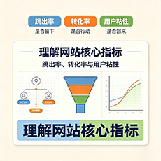 柳州建站-理解网站核心指标:跳出率、转化率与用户粘性